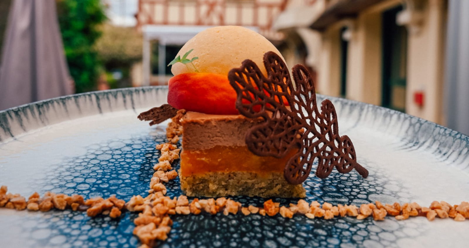 Dessert proposé par le restaurant La Forêt à Senonches