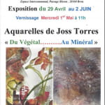Exposition - Aquarelle de Joss Torres Du 29 avr au 2 juin 2024